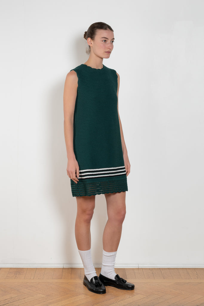 B B Wallace Reinhardt Crochet Dress