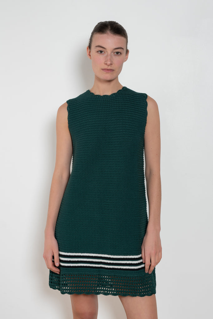 B B Wallace Reinhardt Crochet Dress