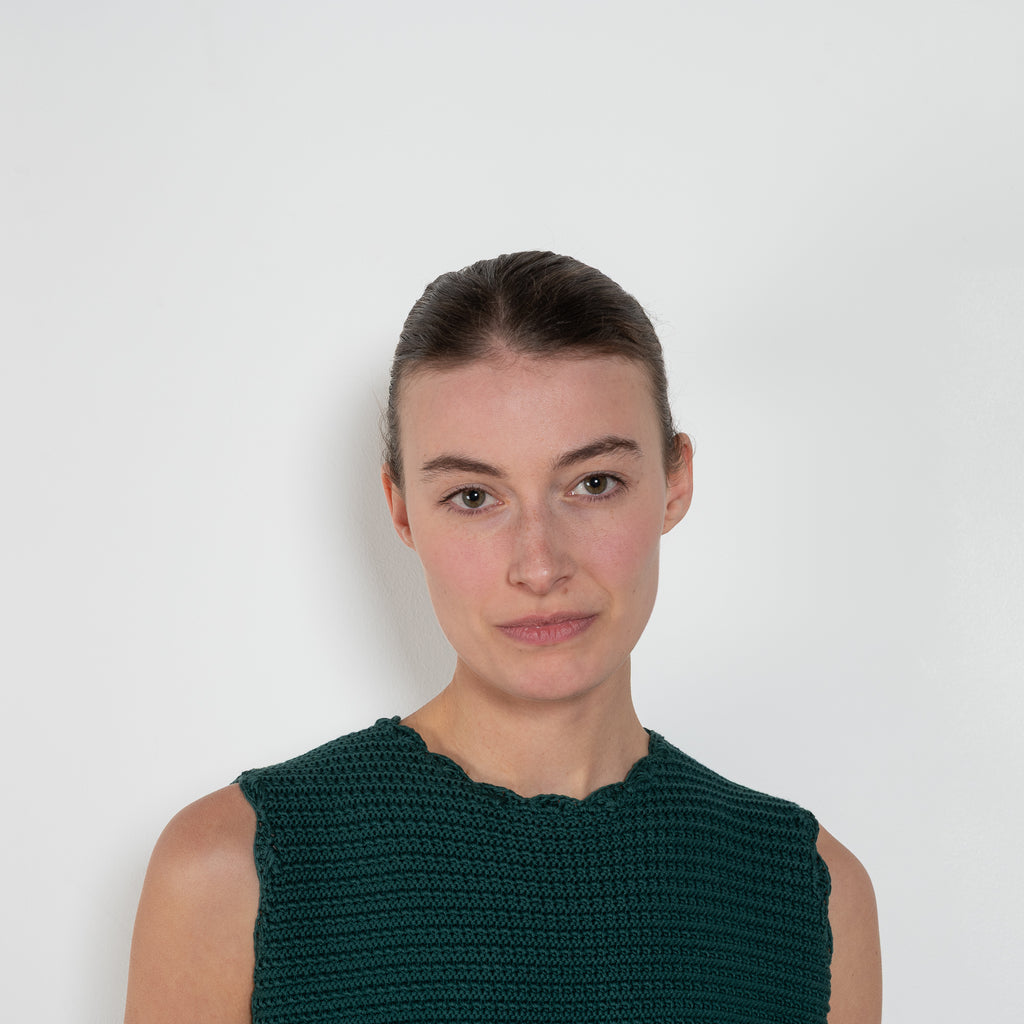 B B Wallace Reinhardt Crochet Dress