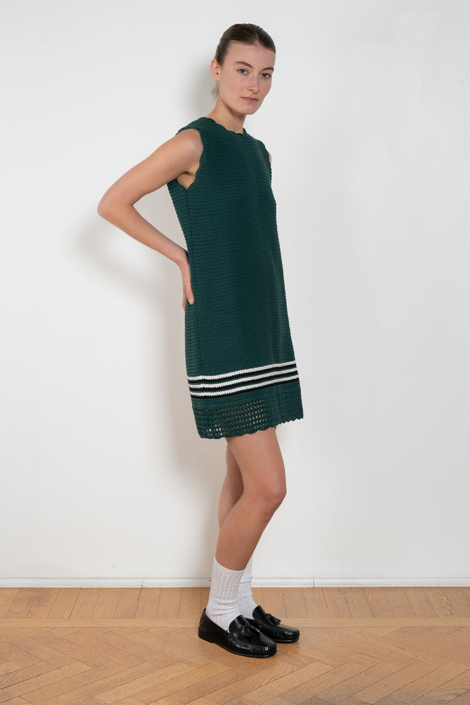 B B Wallace Reinhardt Crochet Dress