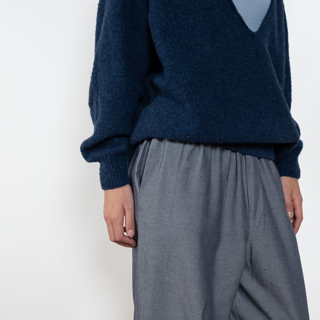 Baserange Claude pants dark denim