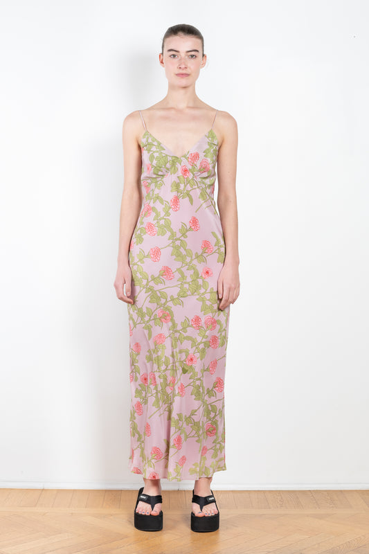 The Slipdress Jeanette by Bernadette is a lightweight silk summer slipdress with fine straps and a flowy silhouette