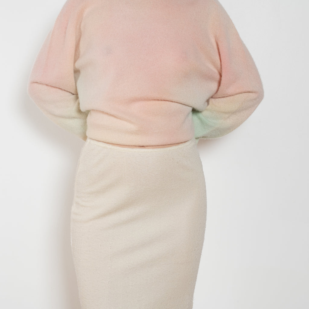 Bielo Silk Knit Midi Skirt