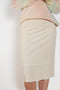 Bielo Silk Knit Midi Skirt