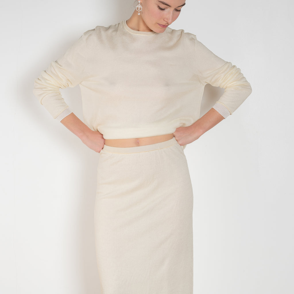 Bielo Silk Cotton Skirt