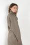 The Cordelia Coat by Bite is crafted from high-quality houndstooth check wool with a oversized silhouette