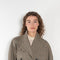 The Cordelia Coat by Bite is crafted from high-quality houndstooth check wool with a oversized silhouette