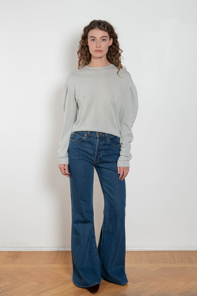 bite dropped shoulder top