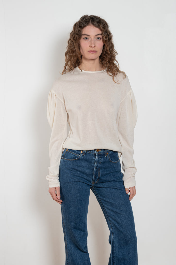 bite dropped shoulder top