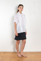 The Ludo Sheer tee by Bite is is crafted from luxurious fine cotton jersey crepe featuring a relaxed, oversized silhouette, elevated by a detachable scarf detail