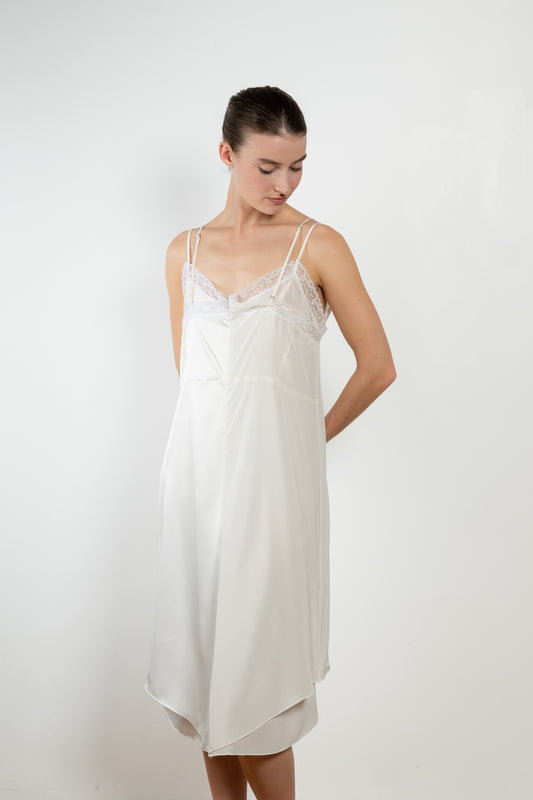 Commission Mirorred Slip Dress