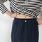 Commission Slip Skirt polka dot