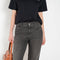 The Boyfriend Denim by Coperni is a relaxed mid rise denim with a boyfriend fit and extended legs