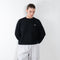The Branded Crewneck Jumper by Coperni is a signature loose fitted sweater with a small logo on the chest