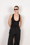 The Deep Cut Tank Top by Coperni is a fitted tank top with a deep cut at the frontThe Deep Cut Tank Top by Coperni is a fitted tank top with a deep cut at the front