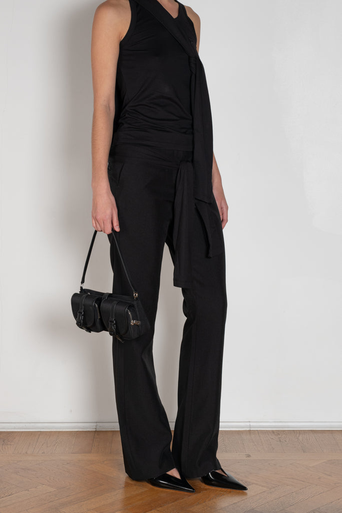 coperni jersey wrap pants