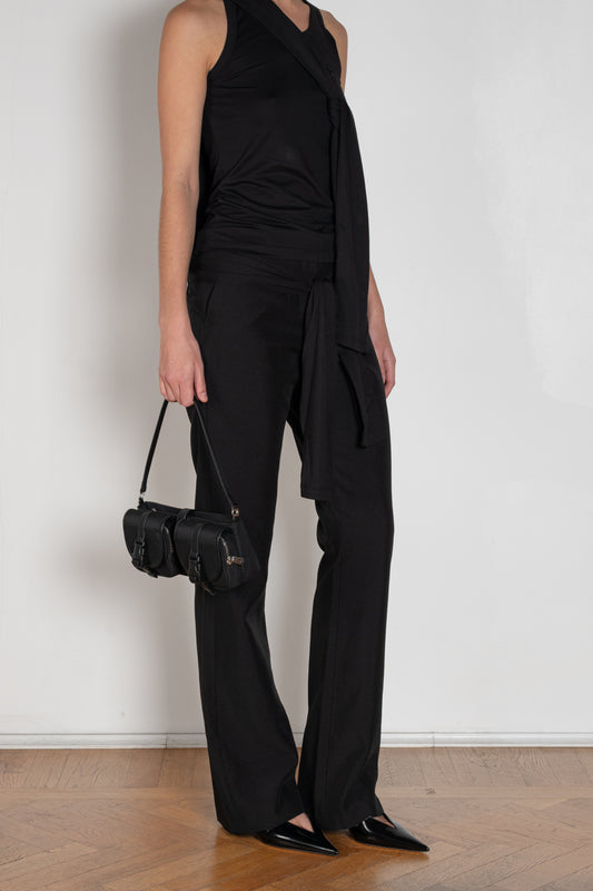 coperni jersey wrap pants