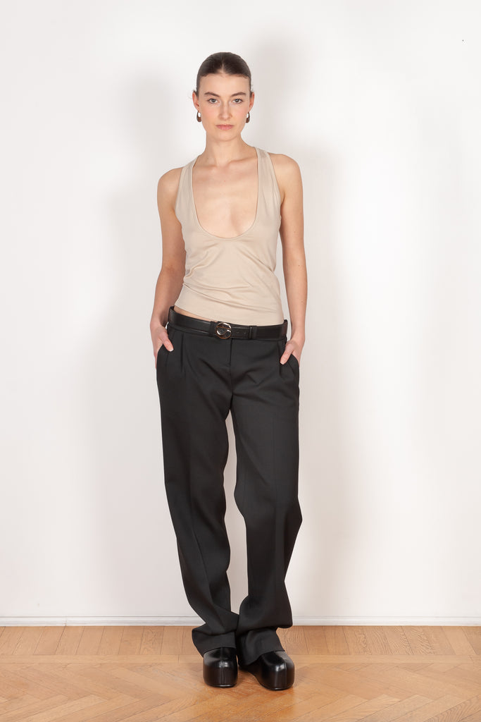 The Low Rise Tailored Trousers by COPERNI are signature low rise trousers with a straight leg