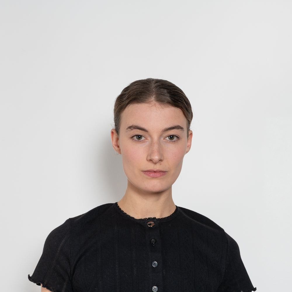 coperni multi layer pointelle top