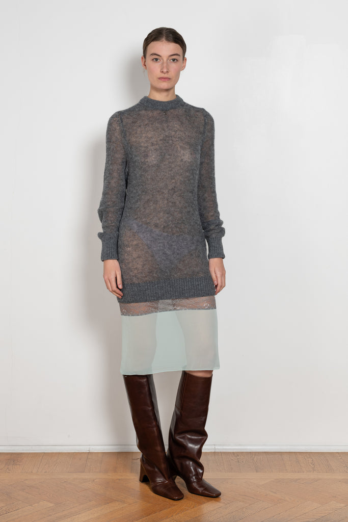 coperni multi layered pullover dress