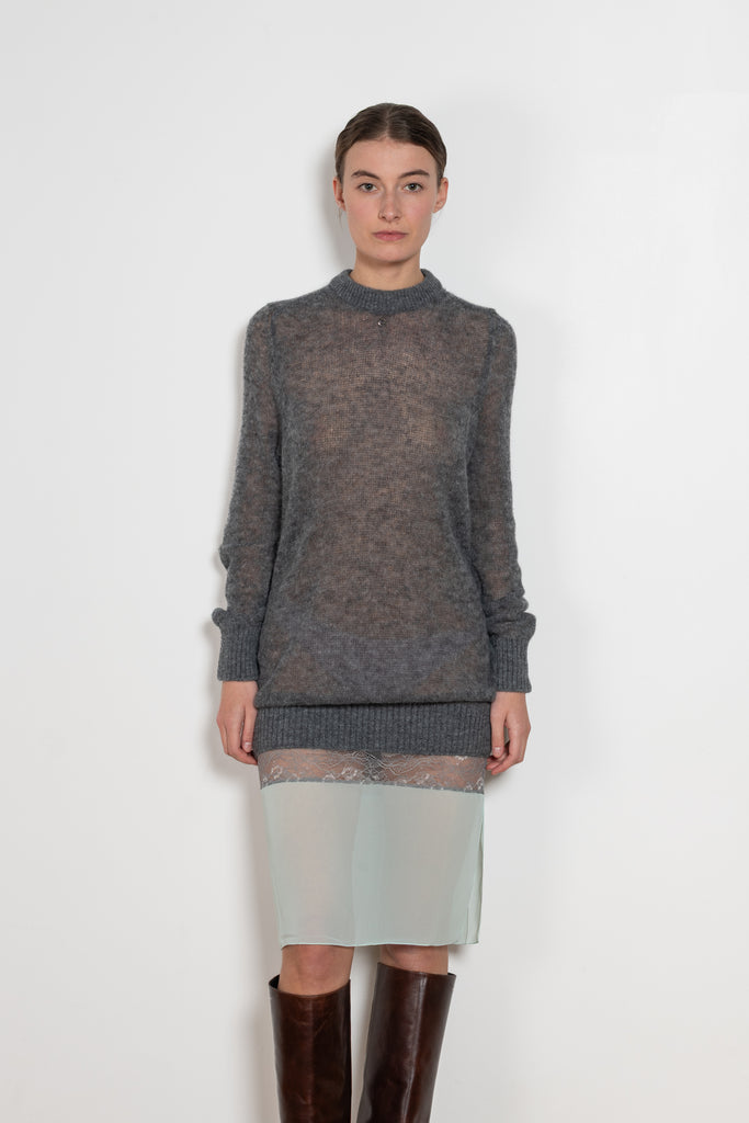 coperni multi layered pullover dress