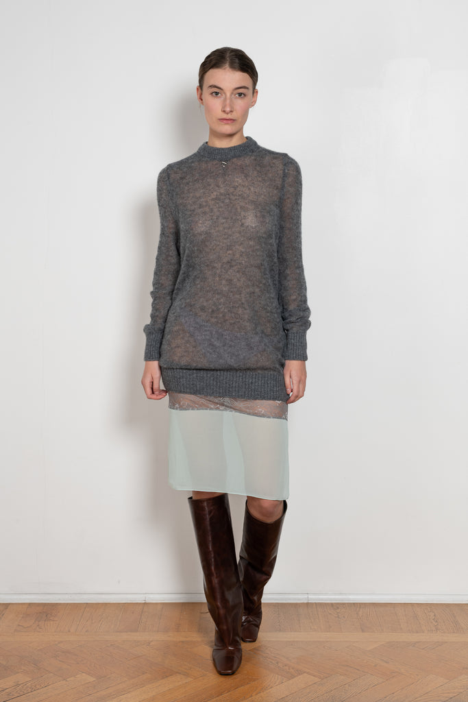 coperni multi layered pullover dress