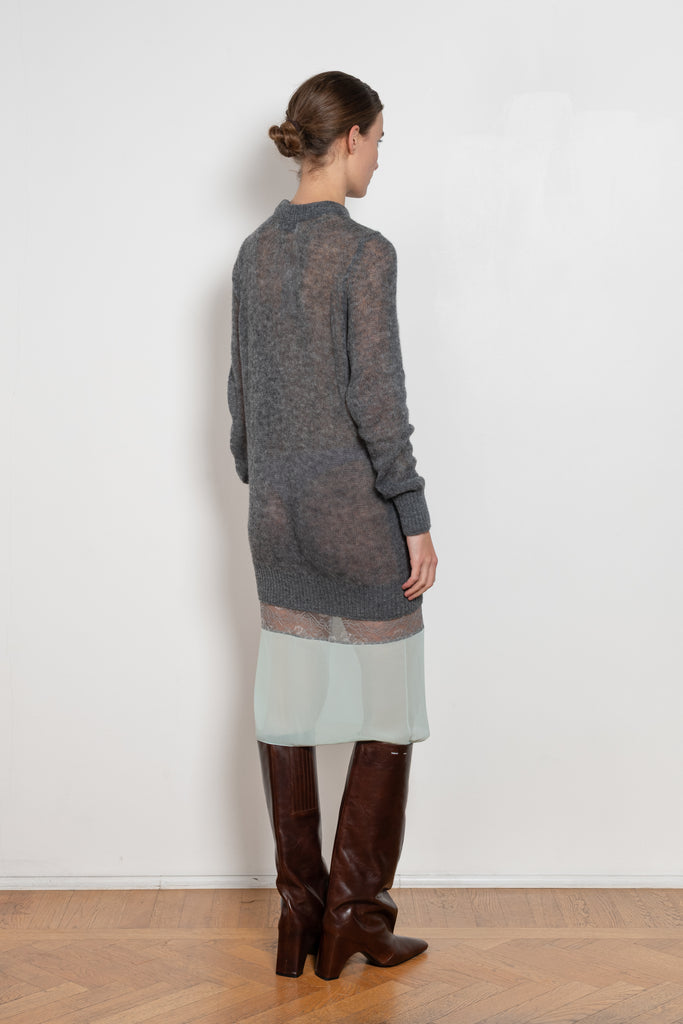 coperni multi layered pullover dress