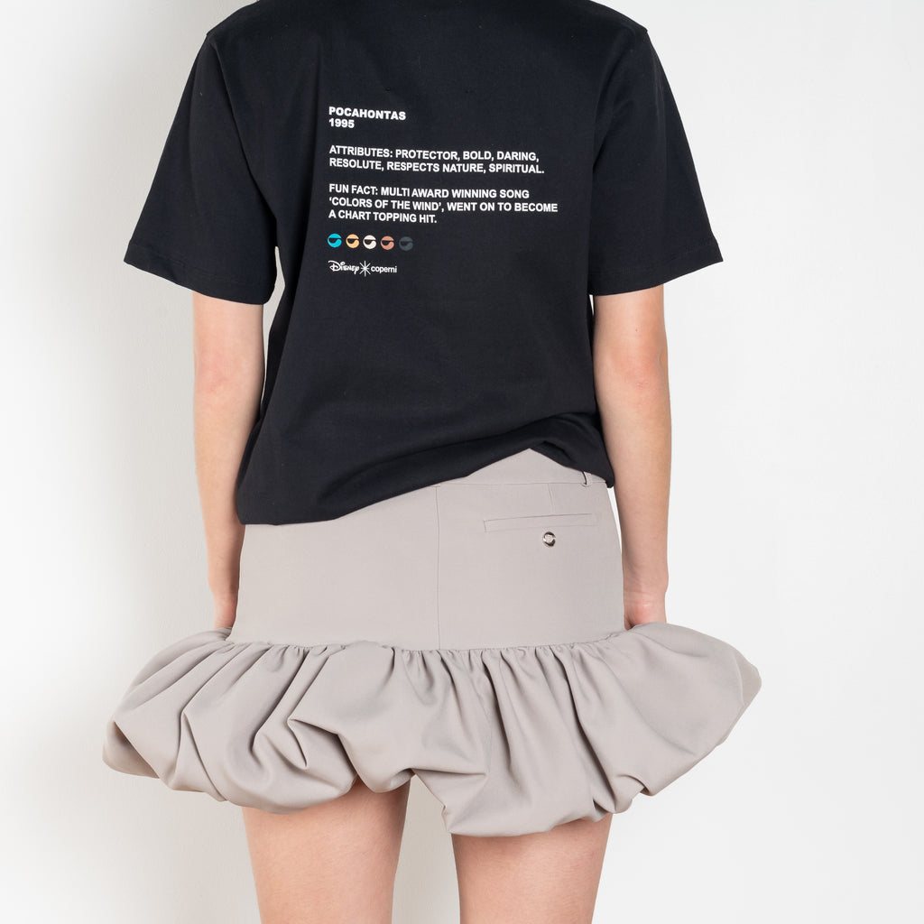 The Pocahontas Tshirt by Coperni X Disney is a relaxed cotton Tee paying tribute to a Disney favorites princess