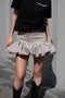 The Gathered Hem Skirt by Coperni is a designed to be worn on the hips with an exuberant bubble-like hem