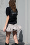 Gathered Hem Skirt