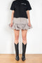 The Gathered Hem Skirt by Coperni is a designed to be worn on the hips with an exuberant bubble-like hem