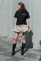 The Gathered Hem Skirt by Coperni is a designed to be worn on the hips with an exuberant bubble-like hem