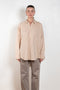 The Button Front Shirt by Denimist is a relaxed oversized shirt in a cotton and linen blend