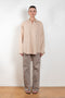 The Button Front Shirt by Denimist is a relaxed oversized shirt in a cotton and linen blend