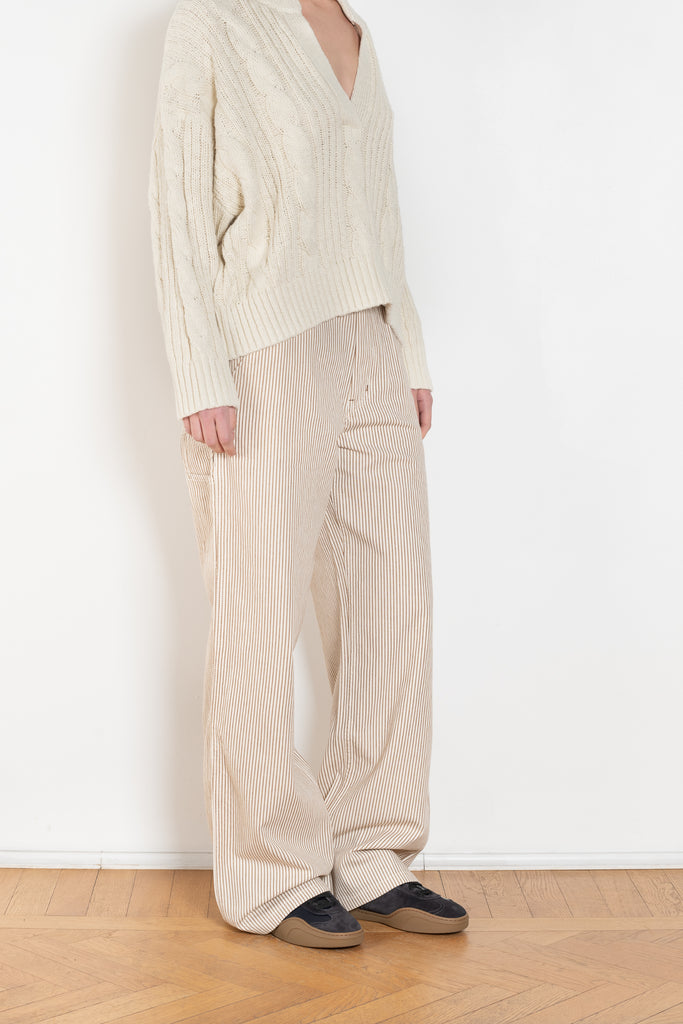 The Teri Carpenter Pants by Denimist is a relaxed trouser with workwear details
