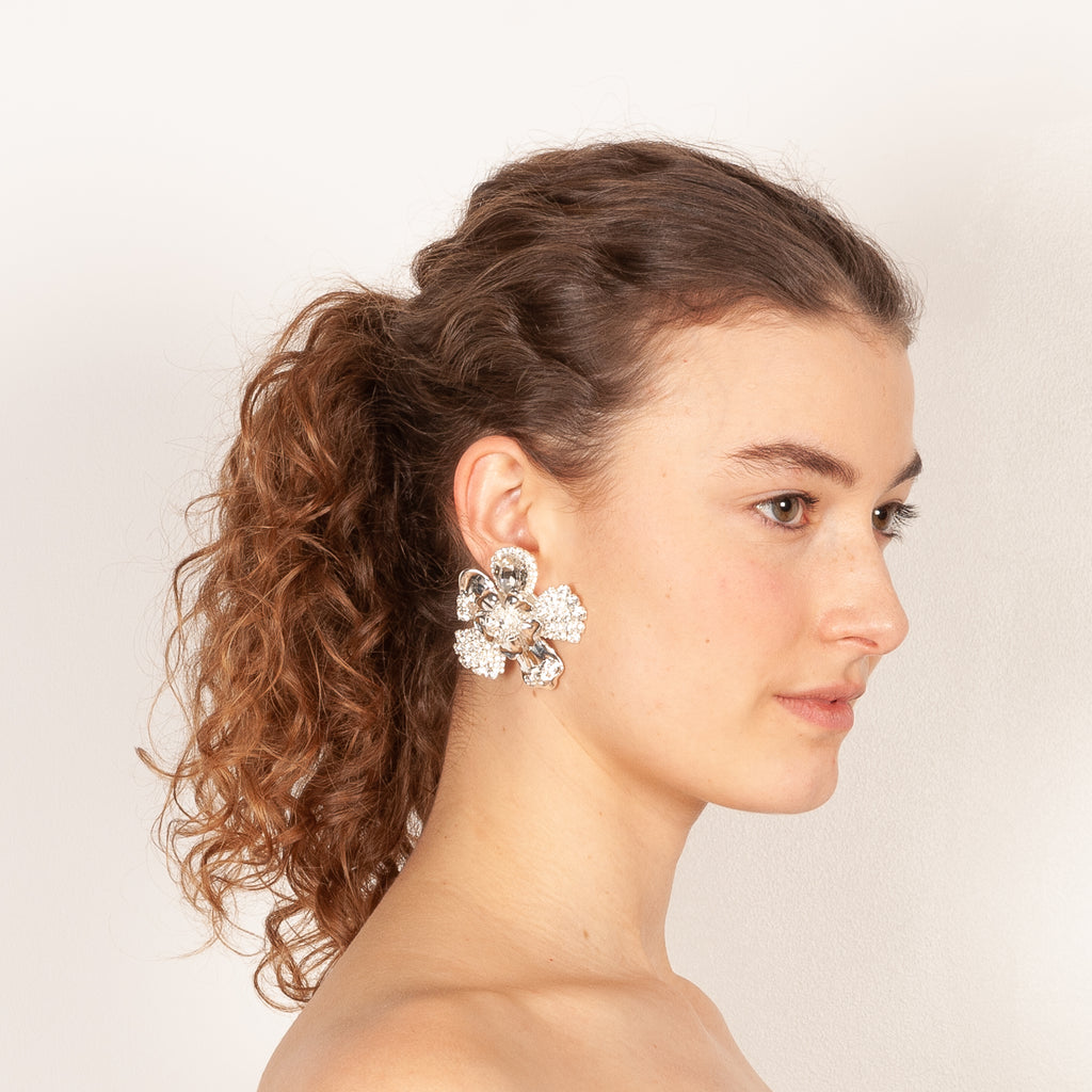 assorted rosette earring magda butrym