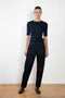 The Anna Tee by Flore Flore is a&nbsp;lengthened t-shirt with lengthened short sleeves, made from lightweight transparent organic cotton 1 x 1 rib