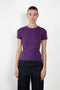The Car Tee by Flore Flore is a fitted t-shirt with a short sleeve with soft binding for an elegant look