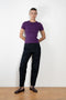 The Car Tee by Flore Flore is a fitted t-shirt with a short sleeve with soft binding for an elegant look
