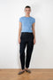 The Car Baby Tee by Flore Flore is a fitted t-shirt with a short sleeve