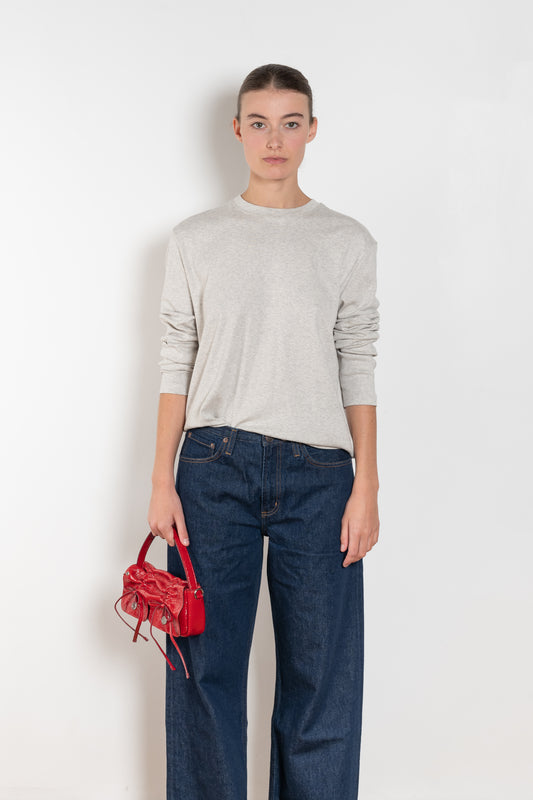 Maggie longsleeve tee grey