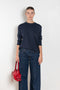 Maggie longsleeve tee navy