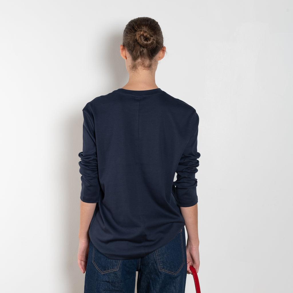 Maggie longsleeve tee navy