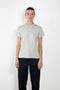 The Monica Tee by Flore Flore is a&nbsp;relaxed fit short-sleeved tee with a double stitched cut off seam on the back.
