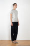 The Monica Tee by Flore Flore is a&nbsp;relaxed fit short-sleeved tee with a double stitched cut off seam on the back.
