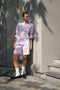 HommeGirls Classic shirt pink stripe