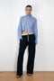 Homme Girls Cropped Oxford Shirt