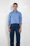 HommeGirls HG Classic Shirt blue stripe