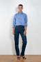 HommeGirls HG Classic Shirt blue stripe