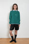 hommegirls knit stripe polo